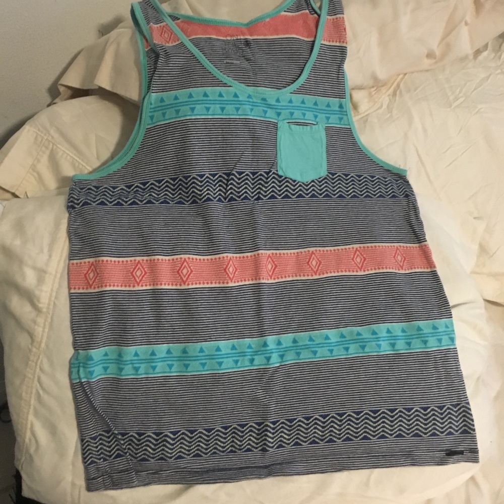 on the byas Colorful Tank Top